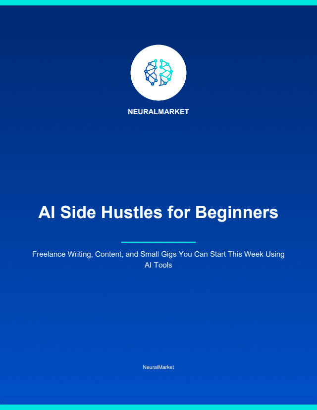 AI Side Hustles for Beginners cover