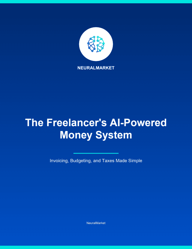 The Freelancer's AI-Powered Money System cover