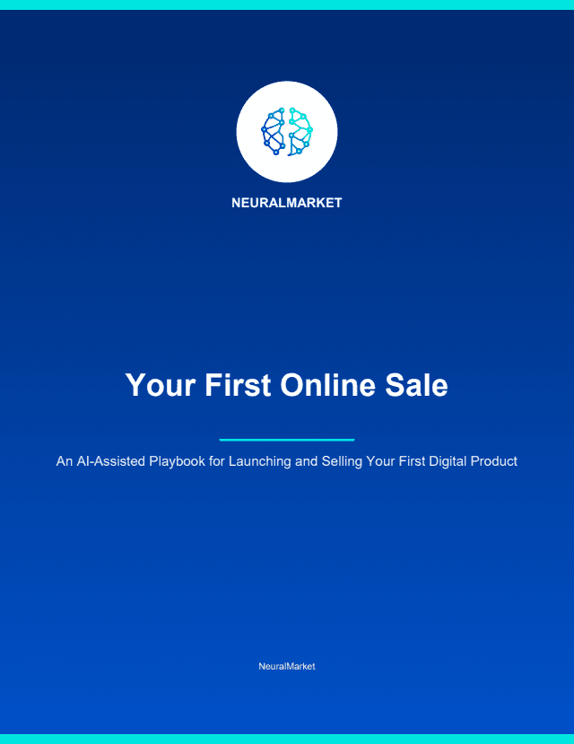 Your First Online Sale cover